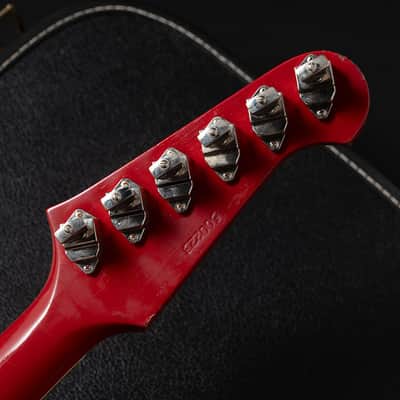 Gibson Custom Shop/Murphy Lab 1963 Firebird V With Maestro Vibrola - Cardinal Red Light Aged image 9