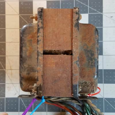 Unknown TM-12  Vintage Power Transformer Tested 315-0-315 / 6.3 / 5 / 12.6 V HUGE 9 lb Tube Amp Project 1950s image 3