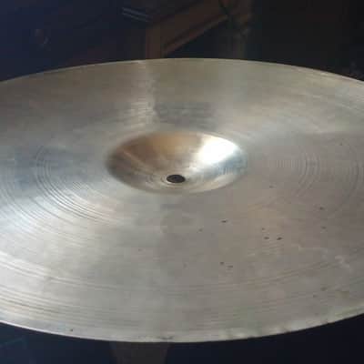 ZILDJIAN VINTAGE Avedis 15" LIGHT Hi Hat Cymbal 50S SMALL STAMP  935 G Sounds Great !!! image 14