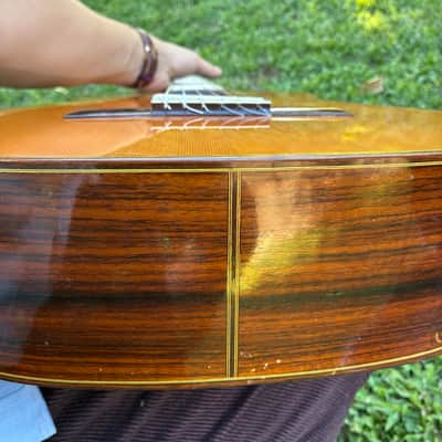 Ryoji Matsuoka 1980 Model 30 Cedar and Rosewood Classical Guitar image 14