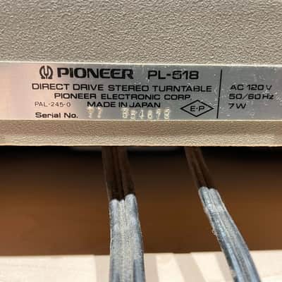 Pioneer PL-518 Quick Start & Auto Return image 8