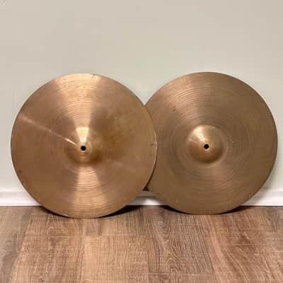 Zildjian A Series Vintage 15" Light Hi-Hat Cymbals (Pair) *VIDEO* 934g/938g 1960s image 1