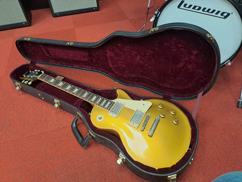 Gibson Custom Shop '57 Les Paul Goldtop Reissue 2010 - Double Gold VOS image 1