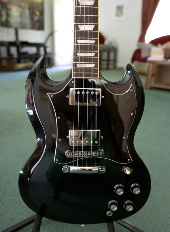 Gibson SG Standard T 2016 - Ebony w/Gibson Hard Case image 1