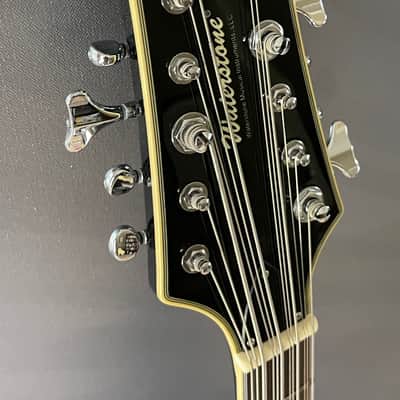 Waterstone 20th Anniversary TP-12 bass guitar 2022 Onyx image 2