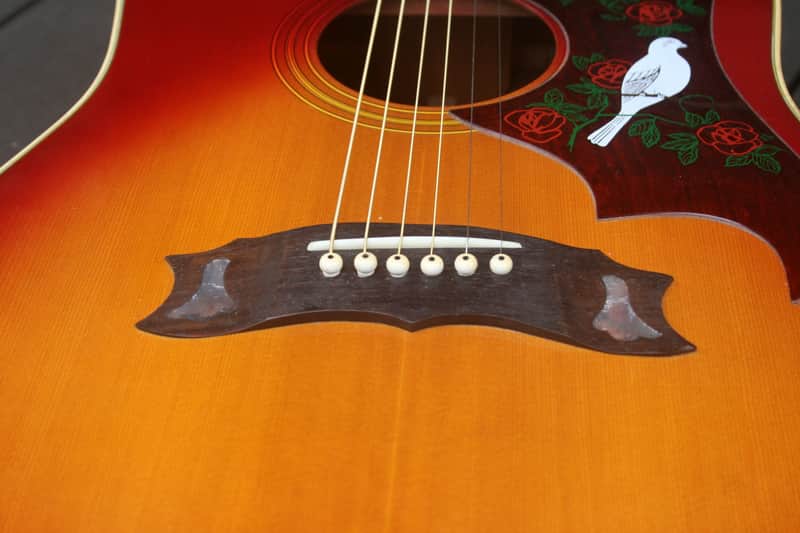 Morris Dove Replica WD25 1975 Cherry Sunburst | Reverb