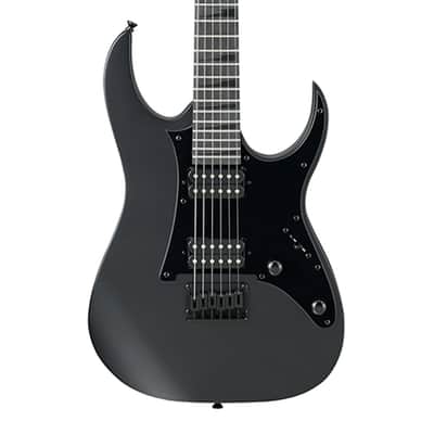 Used Ibanez GIO GRGR131EXBKF RG Electric Guitar - Black Flat image 1