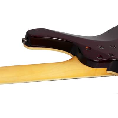 Schecter Omen Extreme-5 Active 5-String Bass Black Cherry image 4