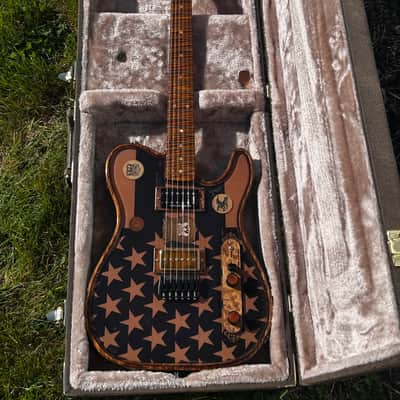 Walla Walla Maverick Pro Crystal Route 66 2018 - Swamp ash,walnut stain,tru oil finish image 7