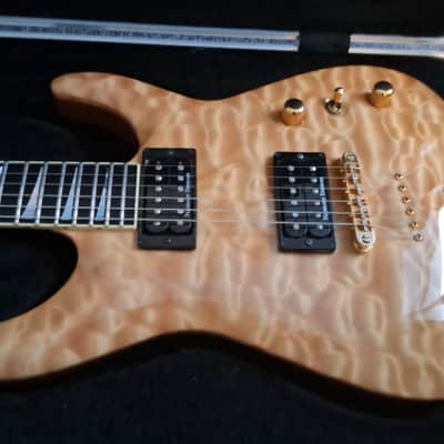 2005 Jackson USA Select Series SLATQH Archtop Solost in natural finish! image 3