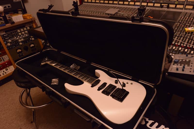 Jackson USA Custom Shop San Dimas Soloist SL1 Kahler Tremolo Pearl