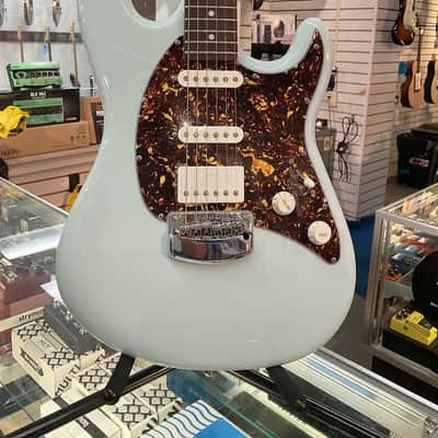 Music Man Cutlass RS HSS Figured Roasted Maple w/ Rosewood Fretboard - Powder Blue image 2