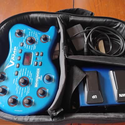 Behringer V-AMP Virtual Guitar Amp 2000s - Blue image 1