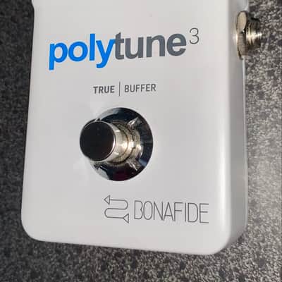 TC Electronic Polytune 3 Polyphonic Tuner Pedal 2017 - Present - White image 1