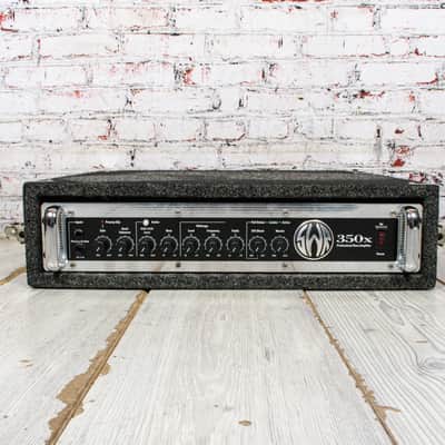 SWR - 350X 450W Solid-State Bass Head w/Grundorf Road Case - USED image 1