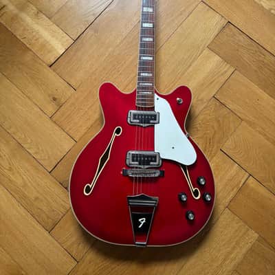 Fender Coronado II 1968 - Candy Apple Red image 1
