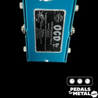 Fulltone Custom Shop OCD-GE Germanium Overdrive 2019 - Tahitian Teal X14737 image 6