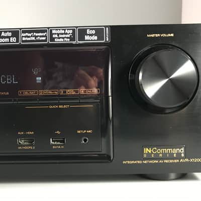 DENON AVR-X1200W 7.2Ch 4K Ultra HD Integrated Network AV Receiver WiFi Bluetooth image 3