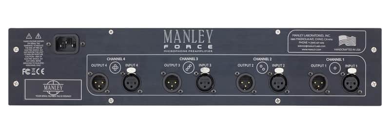 Manley Labs Force 4-Channel Mic Preamp | Reverb Canada