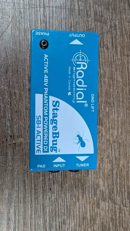 Radial Stagebug SB-1 active 48v Phantom DI image 1