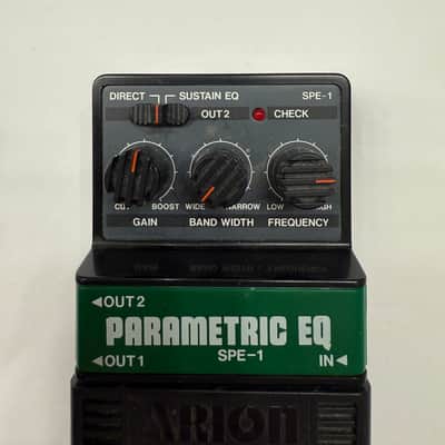 Arion SPE-1 Stereo Parametric EQ Equalizer Vintage Guitar Effect Pedal MIJ Japan image 2