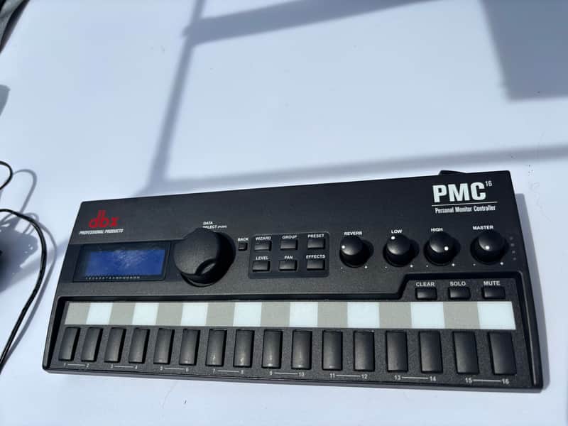 dbx PMC16 16-Channel Personal Monitor Mix Controller 2010s - Black image 1