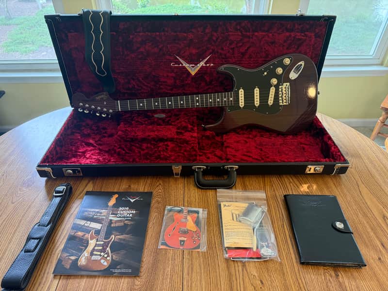 Fender Custom Shop 1969 Rosewood Stratocaster Lush Closet Classic Master Built by Kyle McMillin w/ African Blackwood Fingerboard & Chicago Special Pickups image 1