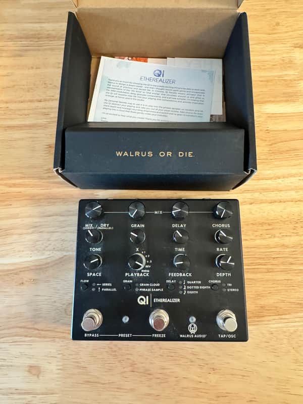 Walrus Audio Qi Etherealizer 2025 - Present - Black image 1