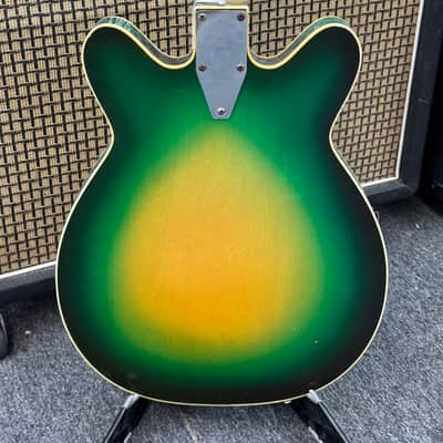 Micro-Frets Spacetone 70s - Martian Green Burst image 12