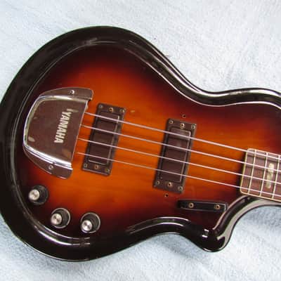 Yamaha SB-50 Bass 1972? Cool Vintage Made In Japan Yamaha Bass Shows Wear But Is COOL! image 5