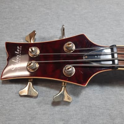 Schecter Diamond Series Elite 4 2010's - Crimson Red image 2