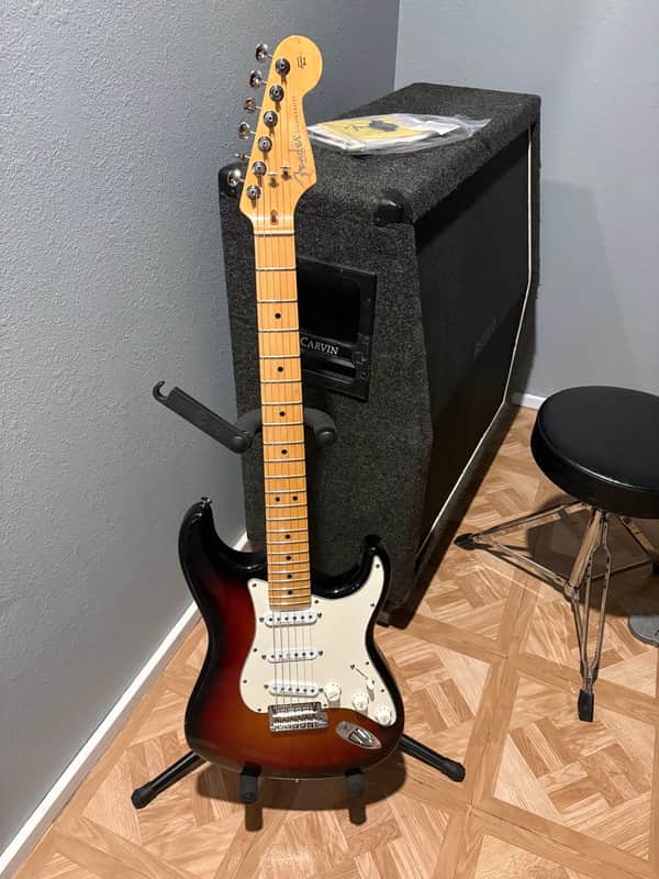 Fender American Standard Stratocaster  2008 - Sunburst imagen 1