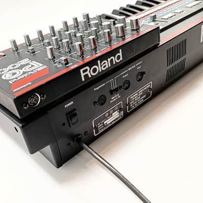Roland JX-3P 61-Key Programmable Preset Polyphonic Synthesizer with PG-200 Programmer 1983 - 1985 - Black image 8