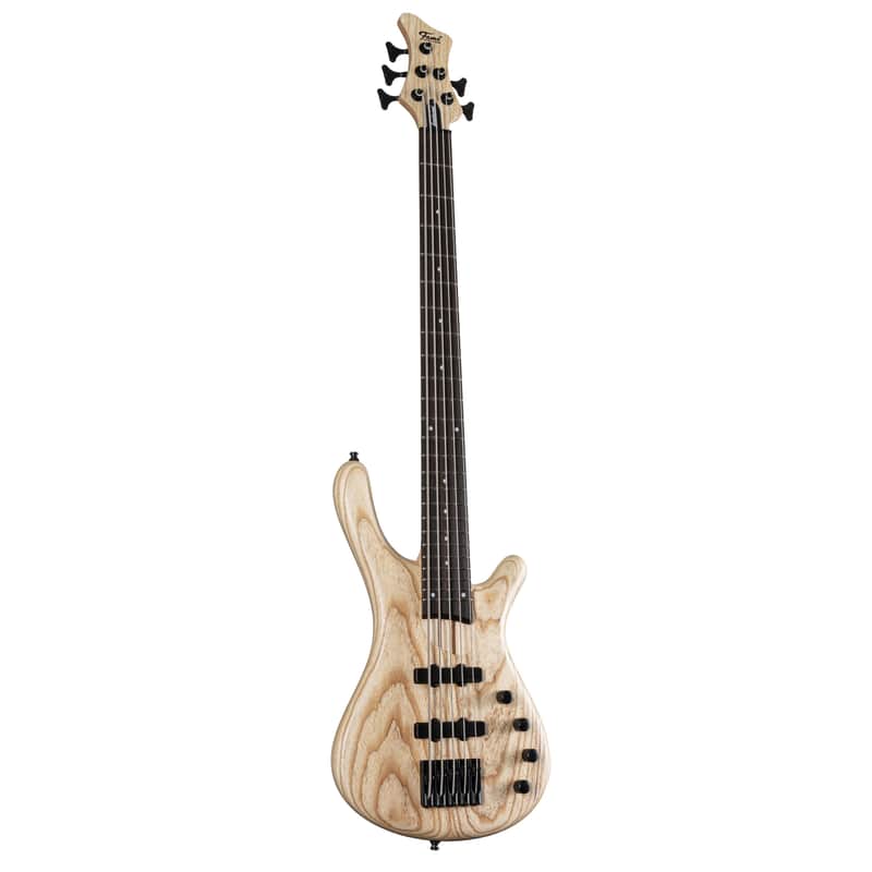 Fame Baphomet 5 III Natural Ash - 5-String Electric Bass image 1