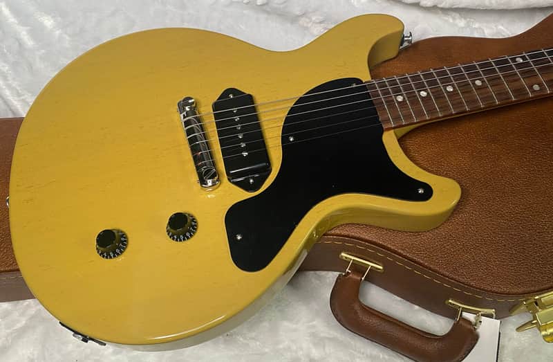 NEW! Gibson Les Paul Junior DC Double Cut - TV Yellow - Authorized Dealer - Only 6.5 lbs - G07219 image 1
