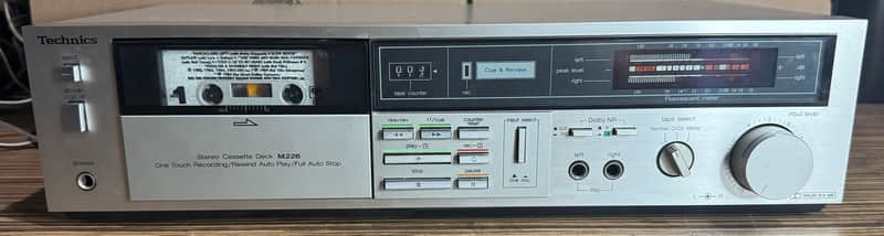 Technics RS-M226 Cassette Deck Tested w/ Original Box Manual Dolby B/C Japan image 1