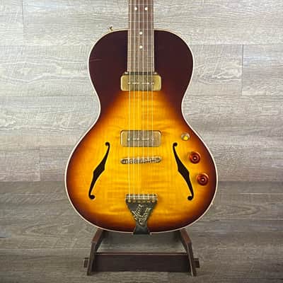 B&G Little Sister Crossroads Non-Cutaway P90 – Tobacco Burst - USED image 3