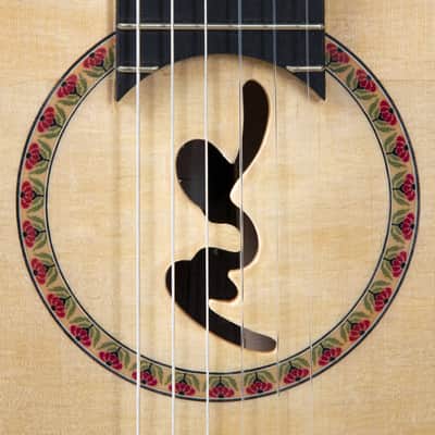 Manuel Rodriguez Signature Legacy Maestro Flamenco FF Sabicas Boca Spruce/Cypress 4/4 Size Cutaway 6-String Classical Acoustic-Electric Guitar w/Luxury Case image 7