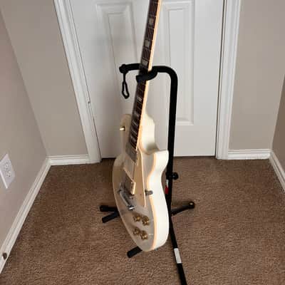 Gibson Les Paul Signature T with Manual Tuners 2013 - Alpine White Burst image 12
