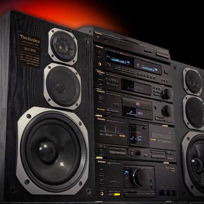 Technics SU-X920D (1991) Black 🌈RaRe🌈 Vintage Stereo Components System image 4