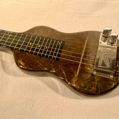 Bronson Singing Electric 1940's? - Brown Mother Of Pearl image 15
