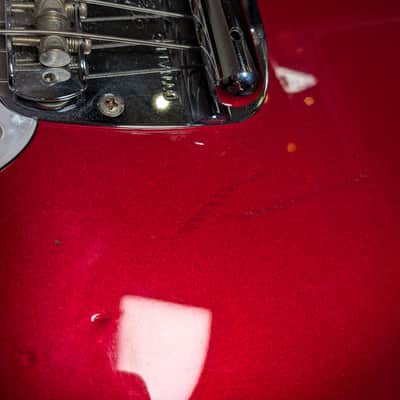 Fender Made in Japan MG69/MH Mustang Electric Guitar - Candy Apple Red (2010-2011) image 5