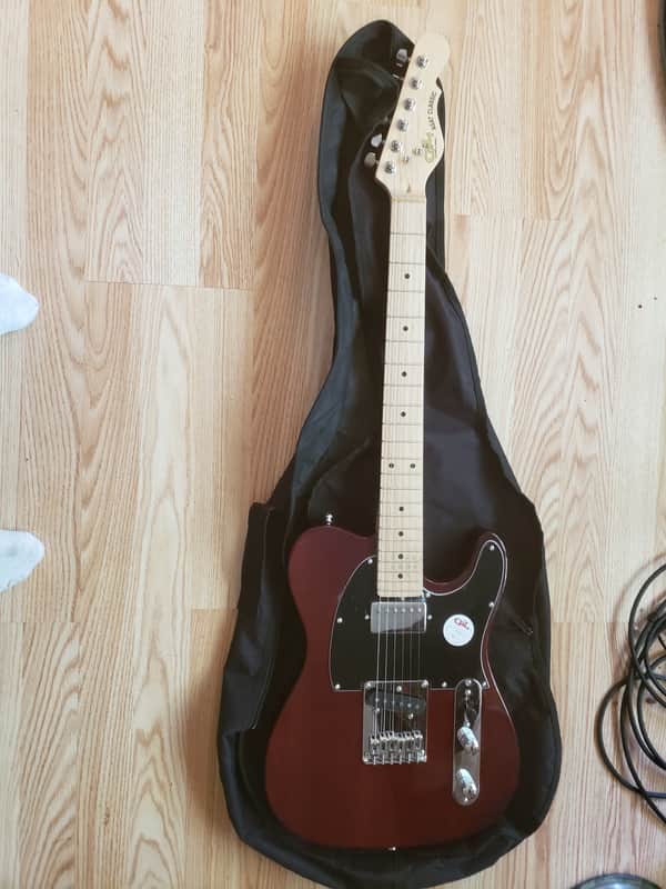 G&L Asat Classic Placentia Bluesboy   Espresso image 1