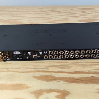 MOTU 828x Thunderbolt / USB 2.0 Audio Interface 2014 - Present - Black (Boxed / Warranty) image 4
