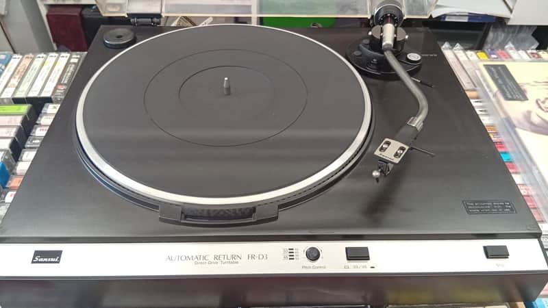 Giradischi Sansui FR-D3 Automatic Return Direct-Driven Turntable Japan 1980 image 1