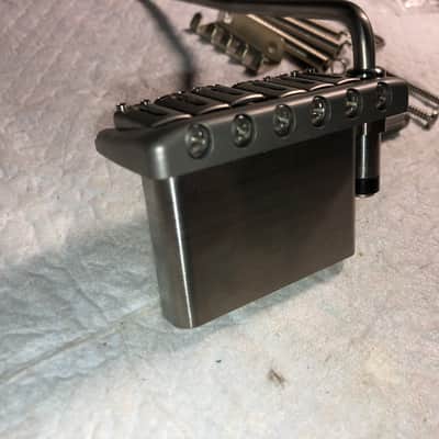 Hantug Titanium  V2 tremolo bridge- Brand New 54mm Spc. image 4