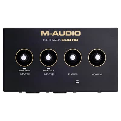 M-Audio M-Track Duo HD Producer Pack with Monitors & Desktop Stands image 3