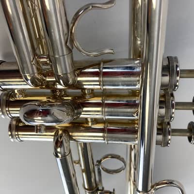 Getzen 700 Eterna II Bb Trumpet – Silver Plated – Intermediate Model – Excellent Used Condition – w/ Case SM#3593 image 3