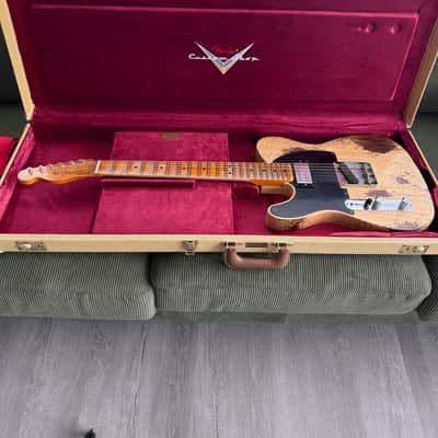 Fender Custom Shop 51’ HS Telecaster Heavy Relic 2024 - Relic Butterscotch Blonde image 2