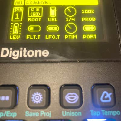 Elektron Digitone 8-Voice Digital Synthesizer 2017 - 2024 - Black image 4